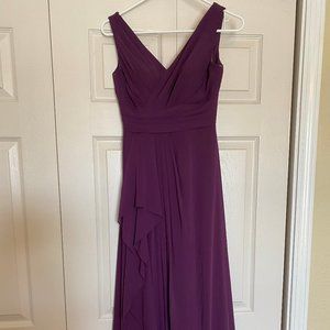 Azazie Julianna in Grape